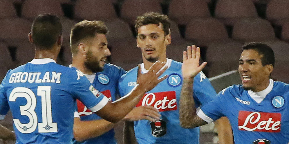Skor 5-0, Antara Napoli, Lazio dan Udinese