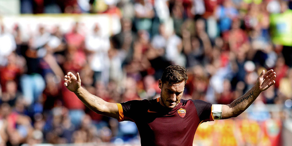 Lippi Jadi Saksi Gol ke-300 dan Kesedihan Totti Lippi Jadi Saksi Gol ke-300 dan Kesedihan Totti