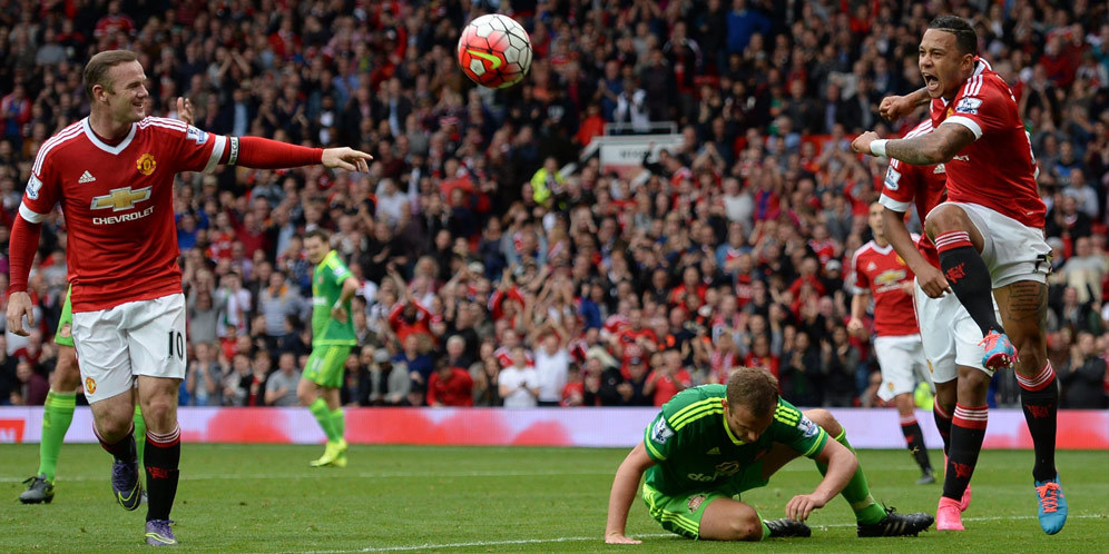 Rooney Akui Gol Memphis Tentukan Kemenangan Atas Sunderland Rooney Akui Gol Memphis Tentukan Kemenangan Atas Sunderland