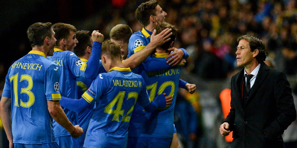 Hasil Pertandingan BATE vs AS Roma: Skor 3-2