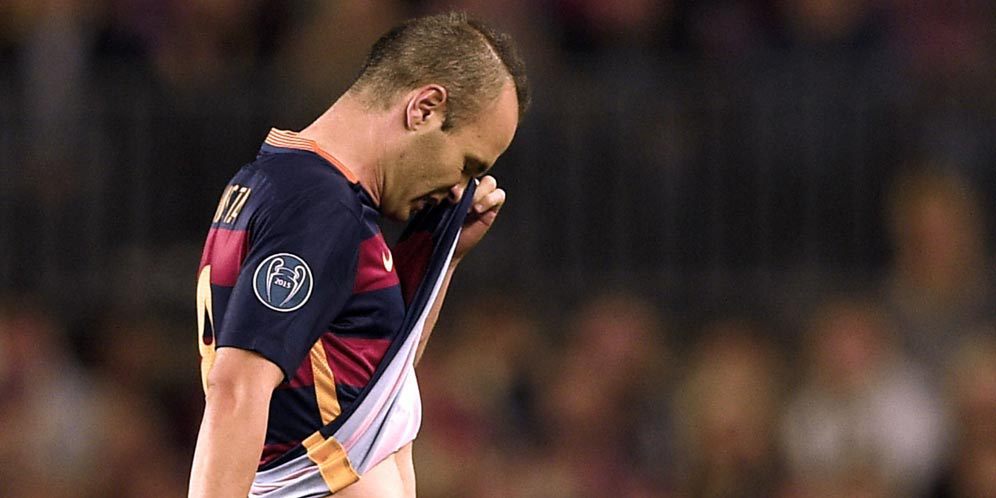 Barcelona Konfirmasi Iniesta Alami Cedera Hamstring Barcelona Konfirmasi Iniesta Alami Cedera Hamstring