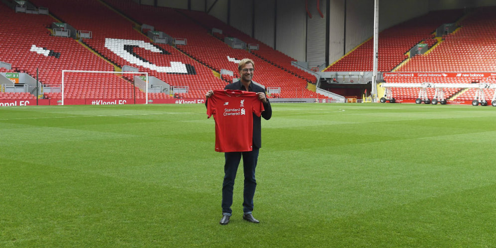 Kegirangan Gerrard Sambut Klopp di Liverpool Kegirangan Gerrard Sambut Klopp di Liverpool