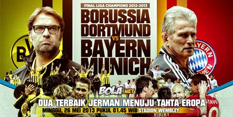Wembley 2013, Serba-Serbi Dortmund vs Bayern Munich