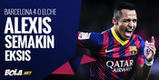 ANALISIS: Barcelona 4-0 Elche, Alexis Semakin Eksis ANALISIS: Barcelona 4-0 Elche, Alexis Semakin Eksis