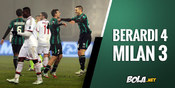 ANALISIS: Sassuolo 4-3 Milan, Dua Kunci Taklukkan Rossoneri ANALISIS: Sassuolo 4-3 Milan, Dua Kunci Taklukkan Rossoneri
