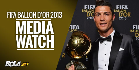 Reaksi Pers Eropa Atas Gelar Ballon d'Or Ronaldo Reaksi Pers Eropa Atas Gelar Ballon d'Or Ronaldo