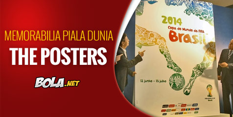 MEMORABILIA: Koleksi Poster Resmi Piala Dunia MEMORABILIA: Koleksi Poster Resmi Piala Dunia