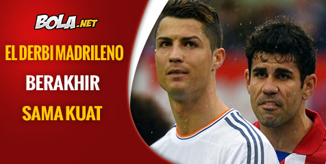 Fakta Menarik Dari Hasil Imbang di El Derbi Madrileno Fakta Menarik Dari Hasil Imbang di El Derbi Madrileno