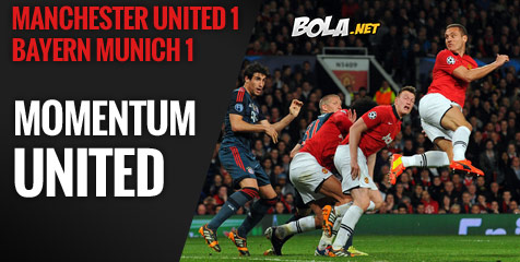 ANALISIS: United 1-1 Bayern, United Dapat Momentum