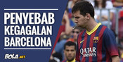 Analisa Kegagalan Barcelona Musim ini Analisa Kegagalan Barcelona Musim ini