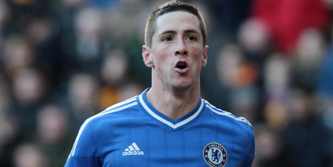 Fernando Torres (c) AFP