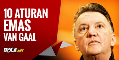 10 Aturan Emas Wawancarai Van Gaal 10 Aturan Emas Wawancarai Van Gaal