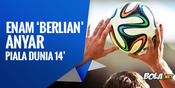 Enam 'Berlian' Anyar di Piala Dunia Brasil Enam 'Berlian' Anyar di Piala Dunia Brasil