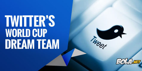 Dream Team Piala Dunia Brasil versi Twitter Dream Team Piala Dunia Brasil versi Twitter
