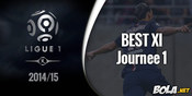 Best XI Ligue 1 2014/15 Journee 1 Best XI Ligue 1 2014/15 Journee 1