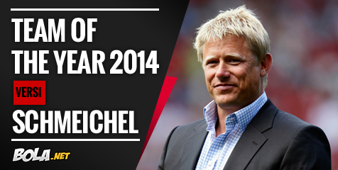 Team of The Year Versi Schmeichel: Bayern Mendominasi, Minus Messi Team of The Year Versi Schmeichel: Bayern Mendominasi, Minus Messi