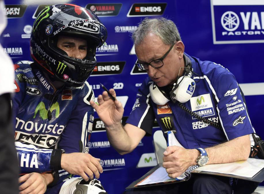 Jorge Lorenzo dan Ramon Forcada (c) SoloMoto