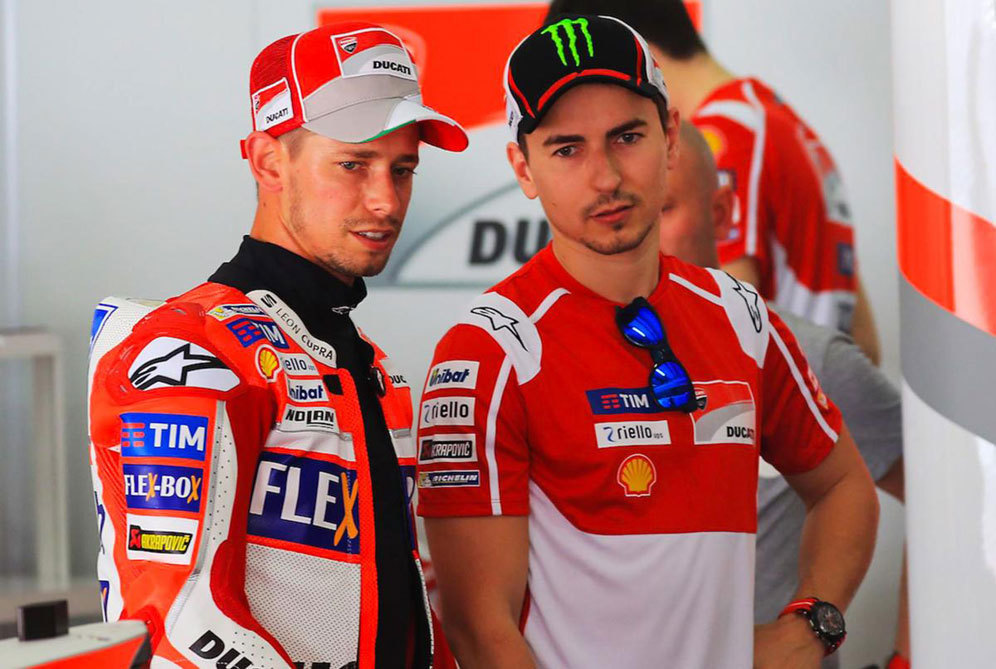Casey Stoner dan Jorge Lorenzo (c) MotoGP