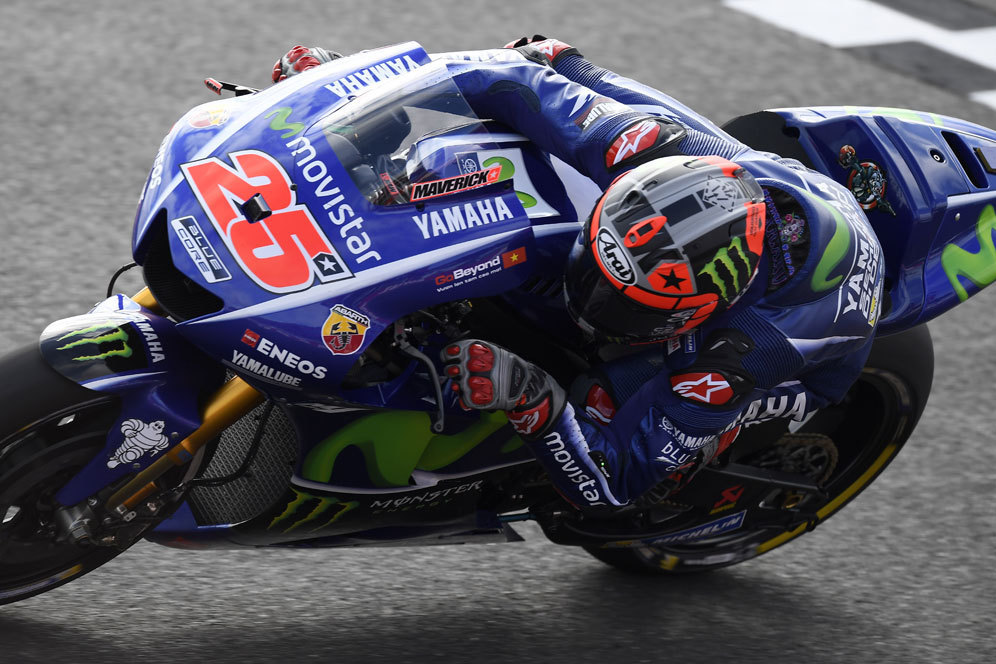 Maverick Vinales (c) AFP