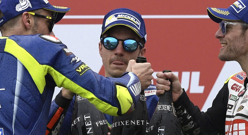 Maverick Vinales (c) AFP