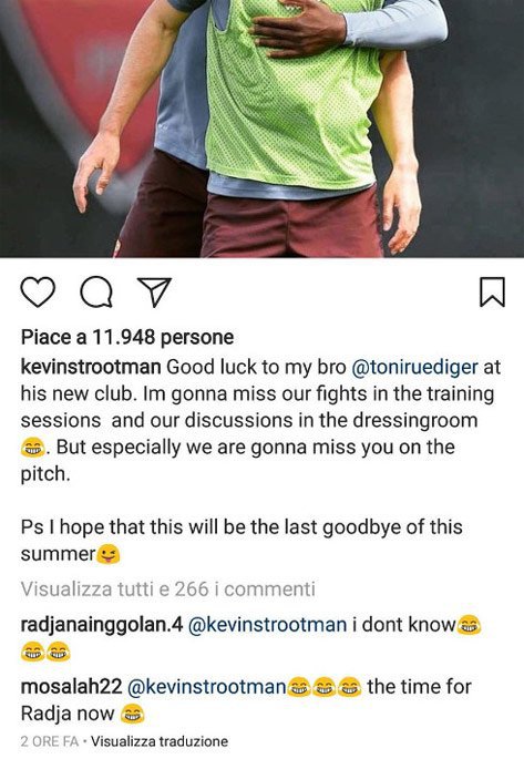 Instagram Kevin Strootman