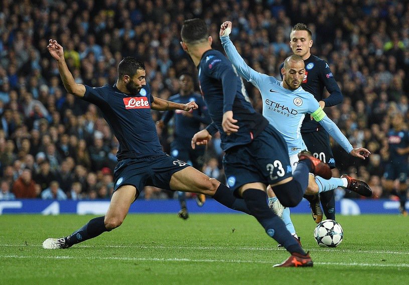 City vs Napoli.