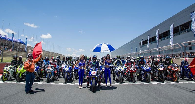 Maverick Vinales di Kyalami, Afrika Selatan. (c) Yamaha