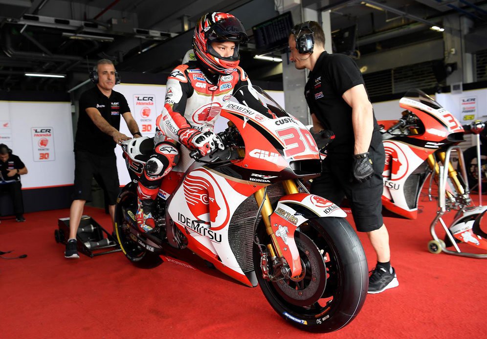 Takaaki Nakagami (c) LCR Honda