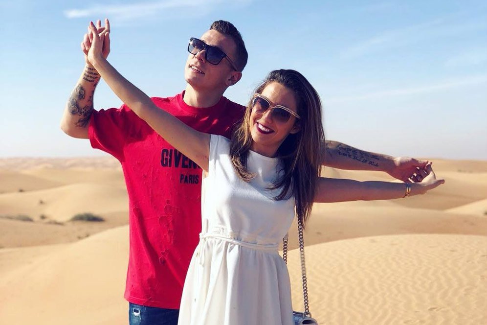 Tiziri Digne dan Lucas Digne