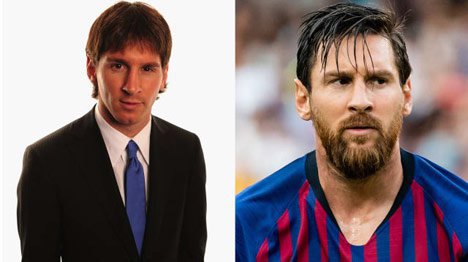 #10YearChallenge Lionel Messi (c) ESPN