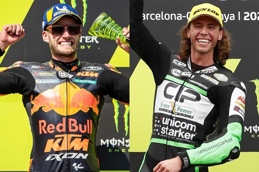 Brad Binder dan Darryn Binder (c) KTM/Polarity Photo, AP Photo