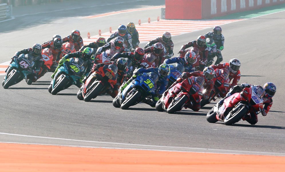 MotoGP Valencia 2021 di Sirkuit Ricardo Tormo (c) AP Photo
