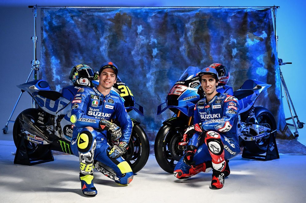 Pembalap Suzuki Ecstar, Joan Mir dan Alex Rins (c) Suzuki Racing