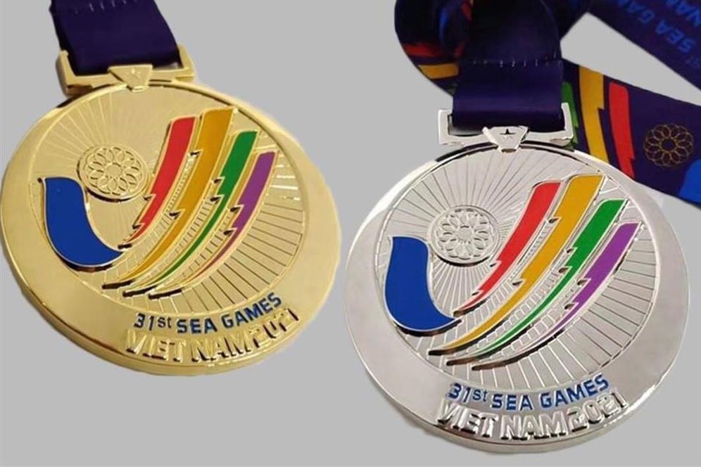 Medali emas dan perak SEA Games 2021 Vietnam. (c) SEAGames2021.com
