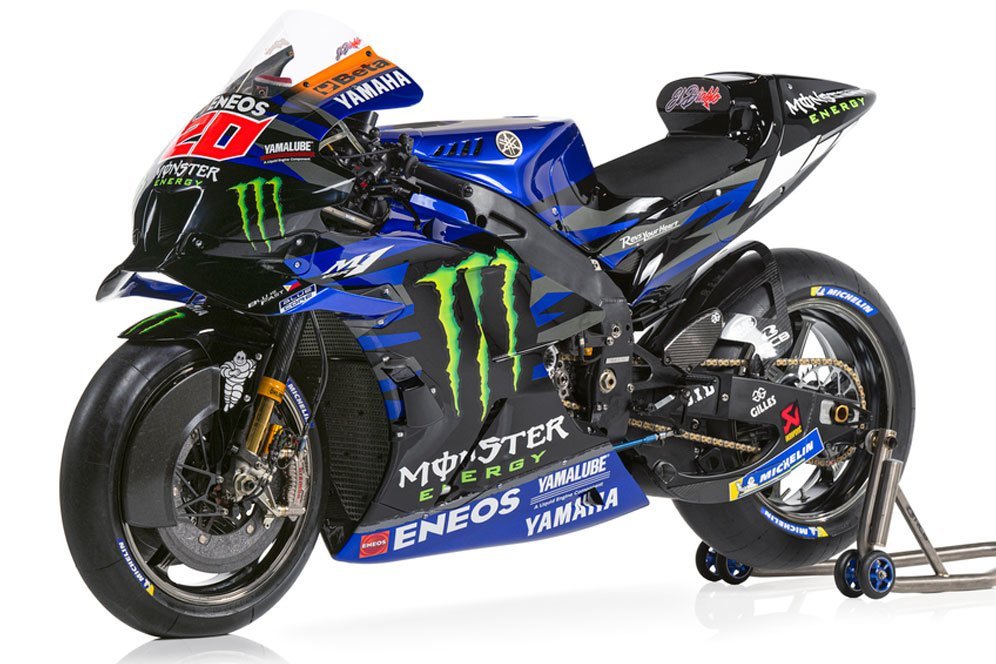 Motor YZR-M1 milik Fabio Quartararo di MotoGP 2023. (c) Yamaha MotoGP