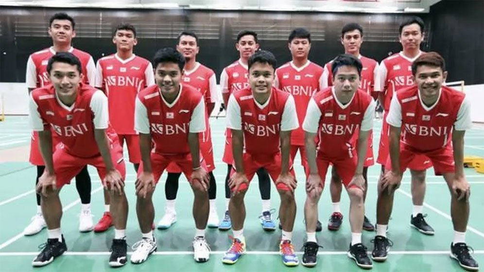 Skuad Indonesia untuk Piala Thomas 2022. (c) Istimewa