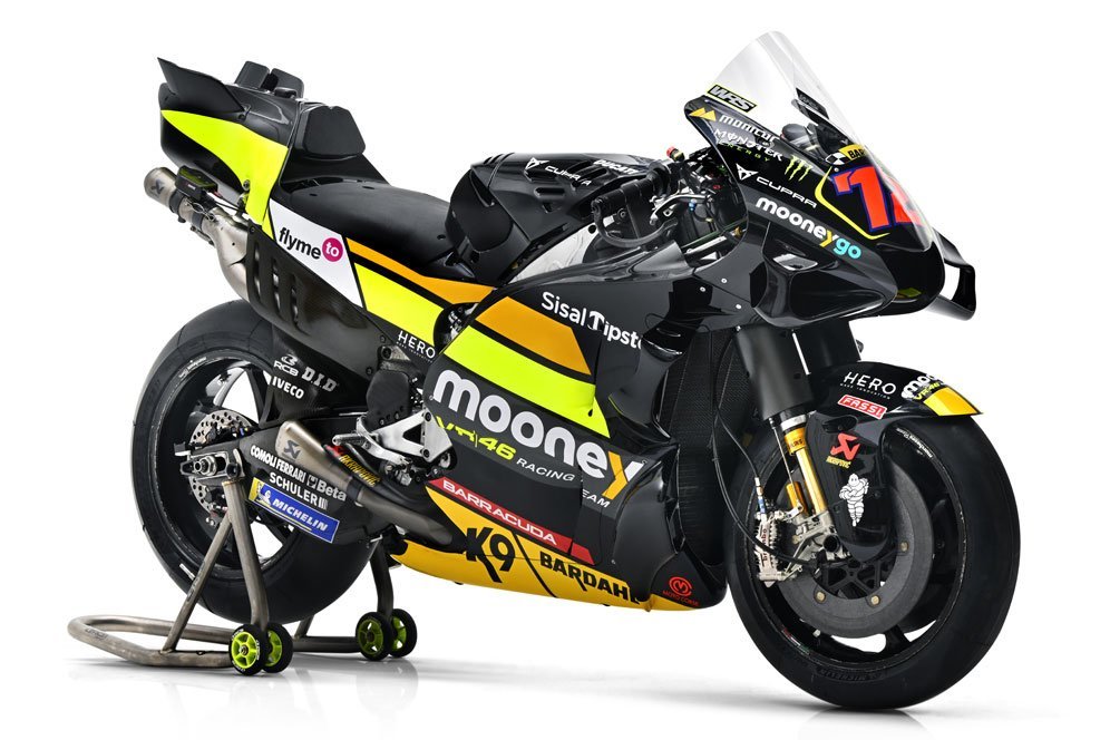 Motor Ducati Desmosedici GP22 milik Mooney VR46 Racing Team di MotoGP 2023 (c) VR46 Racing Team