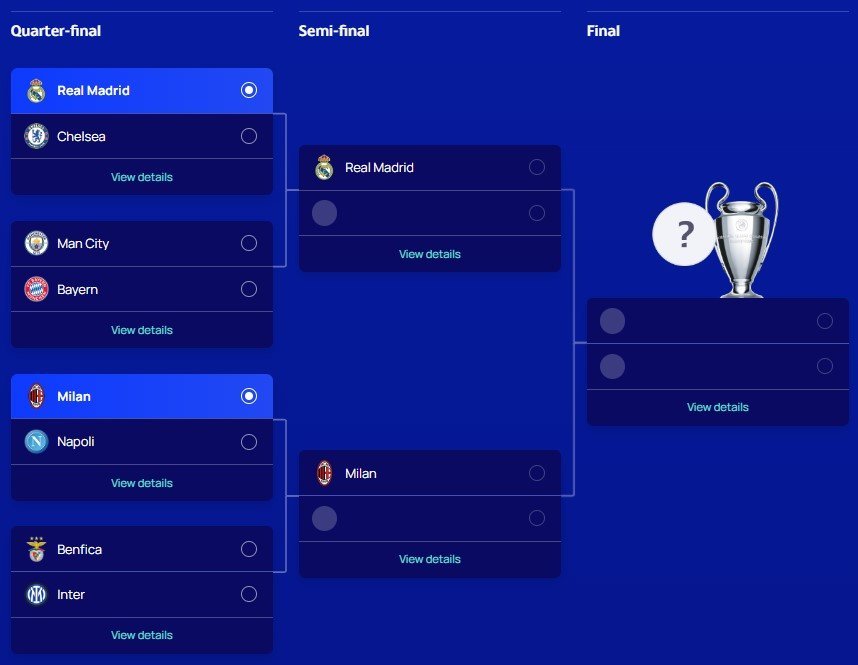 Bagan Liga Champions 2022-2023 (c) Bola/UEFA