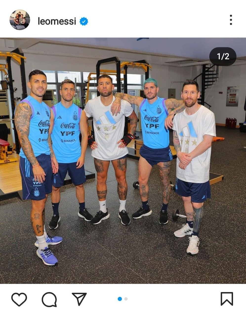  (c) instagram/leomessi