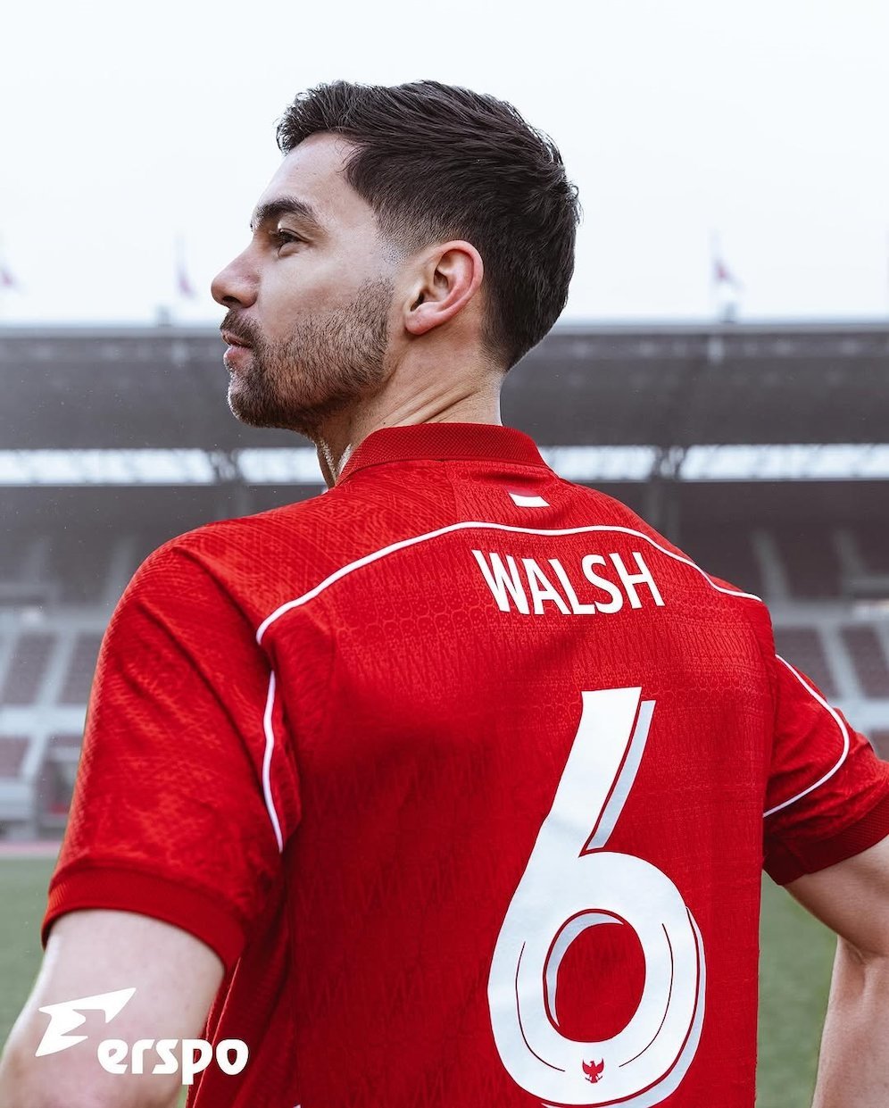 Tampak belakang jersey Timnas Indonesia (c) Dok. ERSPO