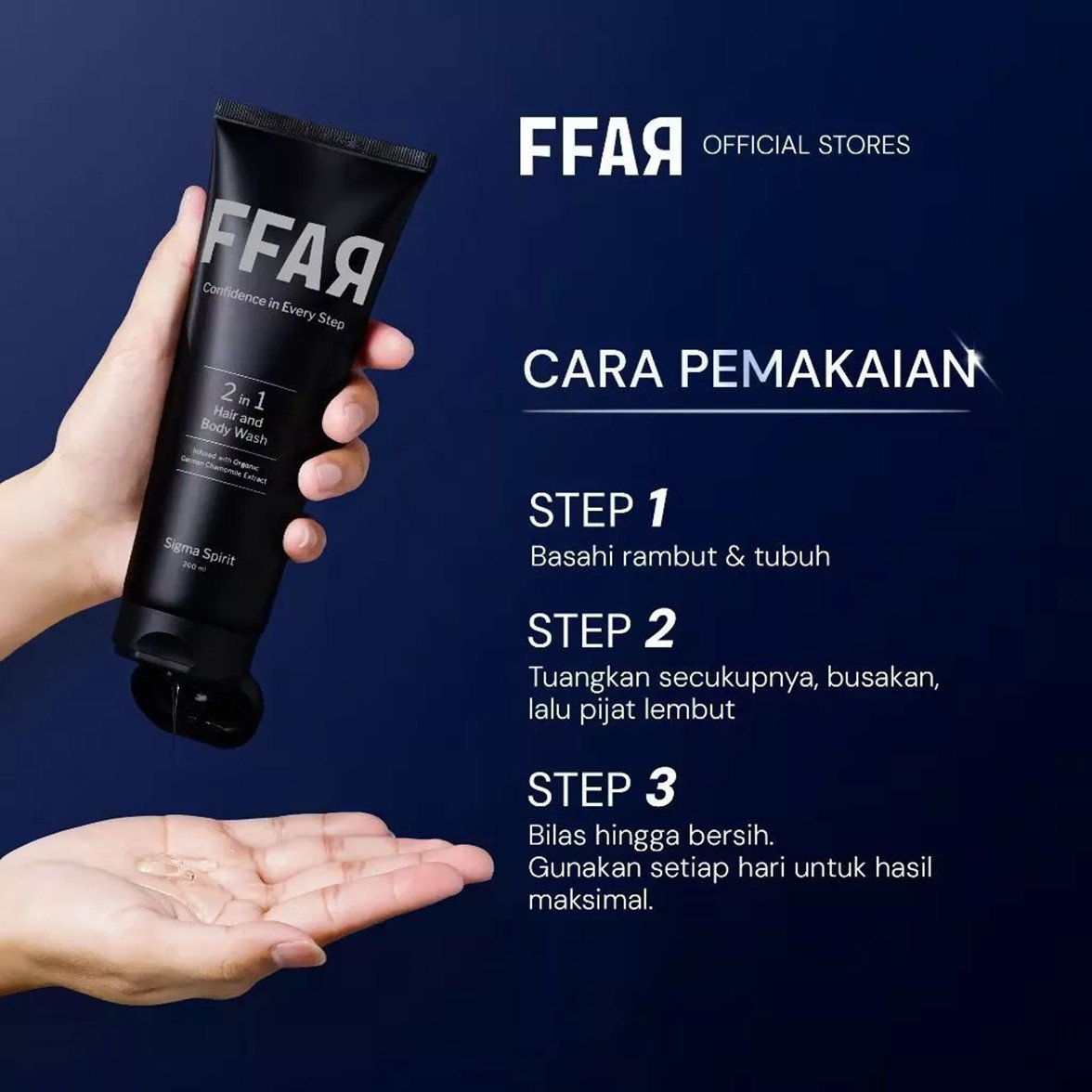 FAAR 2in1 Hair & Body Wash. (c) Istimewa
