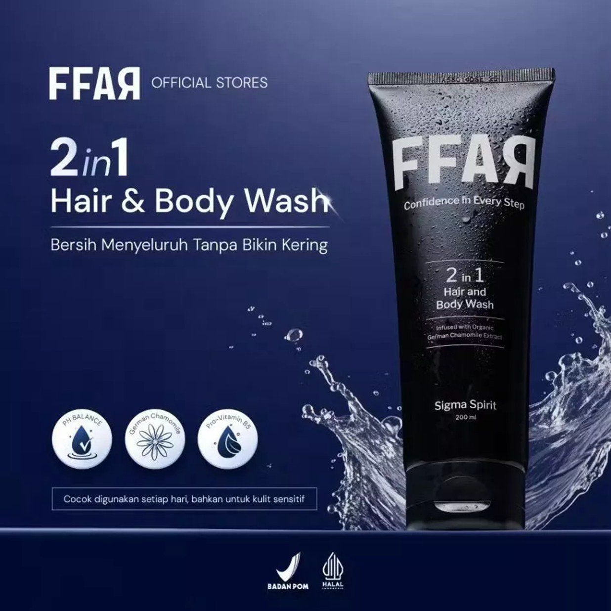 FAAR 2in1 Hair & Body Wash. (c) Istimewa
