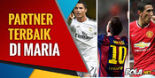 Messi, Ronaldo dan Partner Terbaik Di Maria di Atas Lapangan Hijau Messi, Ronaldo dan Partner Terbaik Di Maria di Atas Lapangan Hijau
