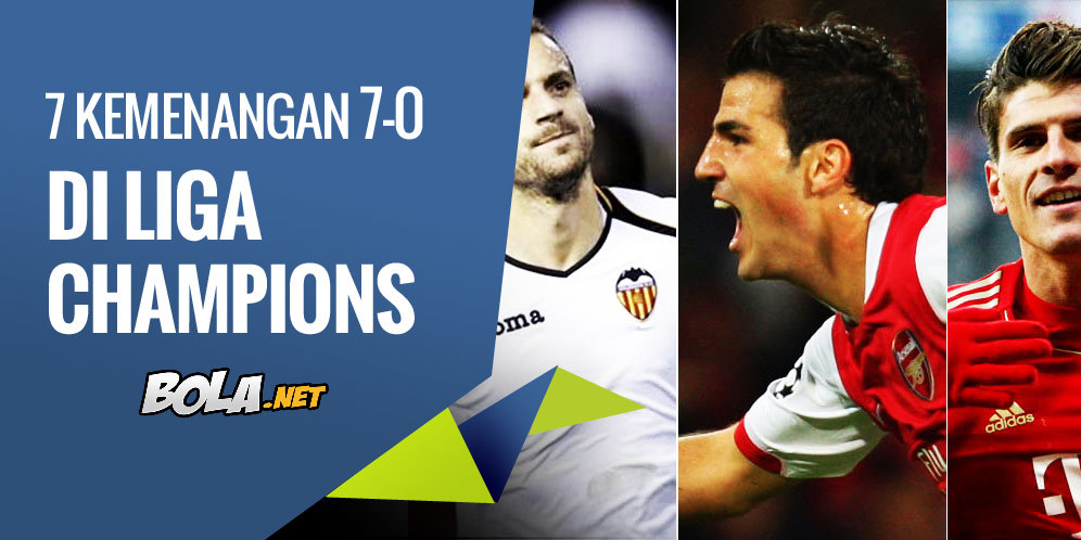 7 Kemenangan 7-0 di Liga Champions 7 Kemenangan 7-0 di Liga Champions