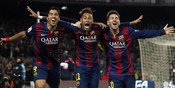 Statistik Keganasan Messi, Neymar dan Suarez di Barcelona Statistik Keganasan Messi, Neymar dan Suarez di Barcelona