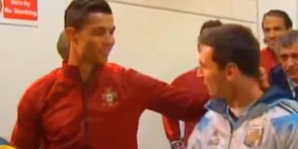 Di tengah Rivalitas, CR7 & Messi Juga Sahabat
