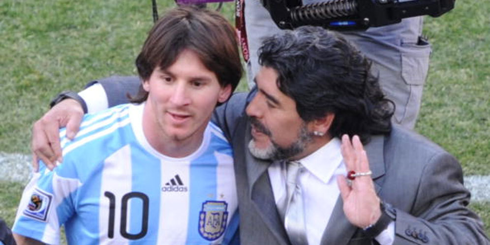 Messi Tak Mau Angkat Telepon Maradona Messi Tak Mau Angkat Telepon Maradona