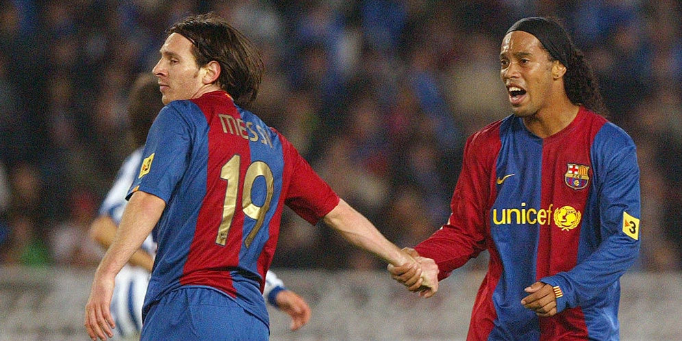 Deco: Ronaldinho Lebih Hebat dari Messi dan Ronaldo