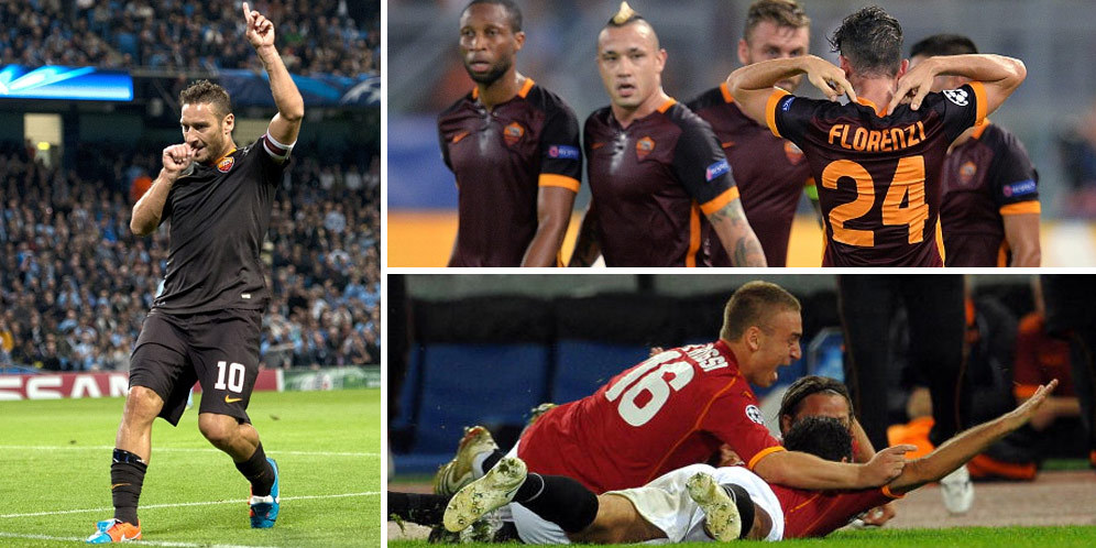 Gol-gol Indah AS Roma di Liga Champions Eropa Gol-gol Indah AS Roma di Liga Champions Eropa