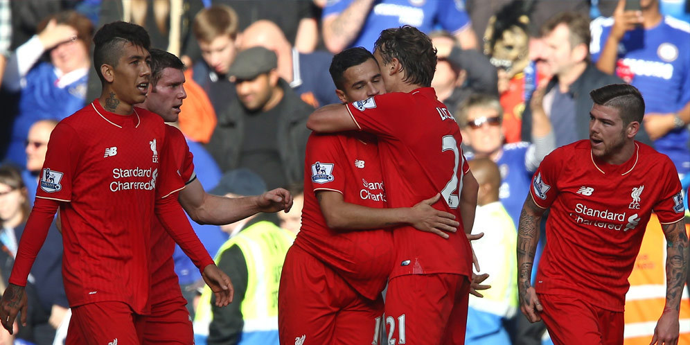 Liverpool Rayakan Kemenangan Di Ruang Ganti Chelsea
